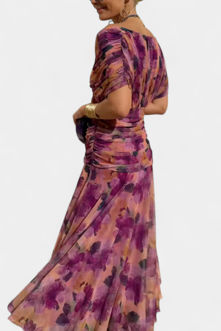 AVA | Maxi Floral Dress