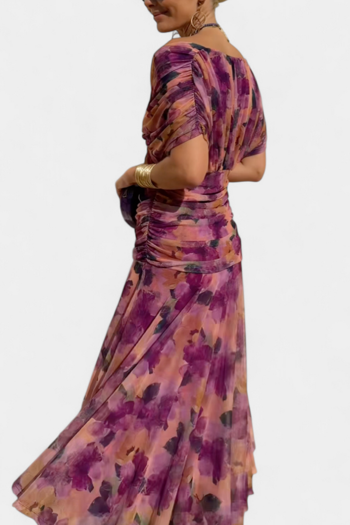 AVA | Maxi Floral Dress