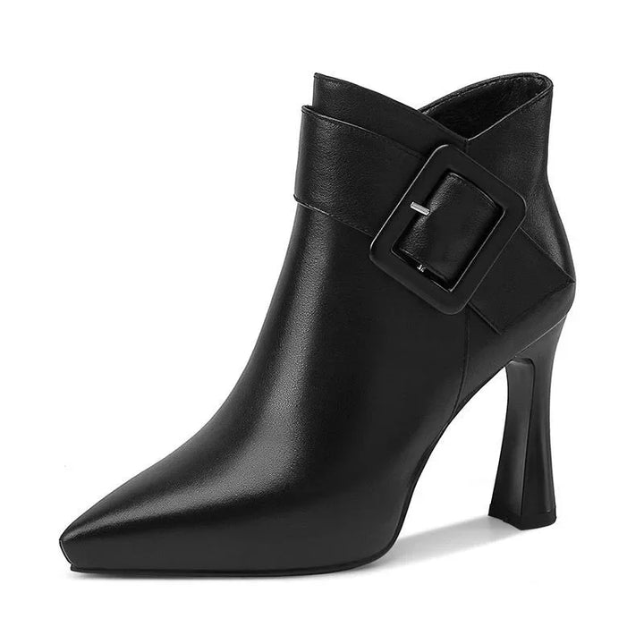Miyah | Buckle Heel Boots