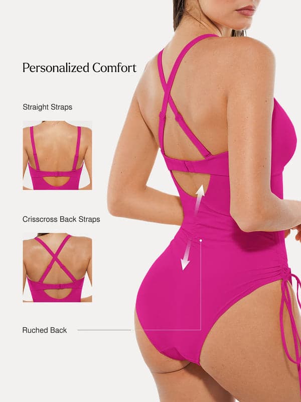 ANSA- Sculpting Mesh Stylish Swimsuit