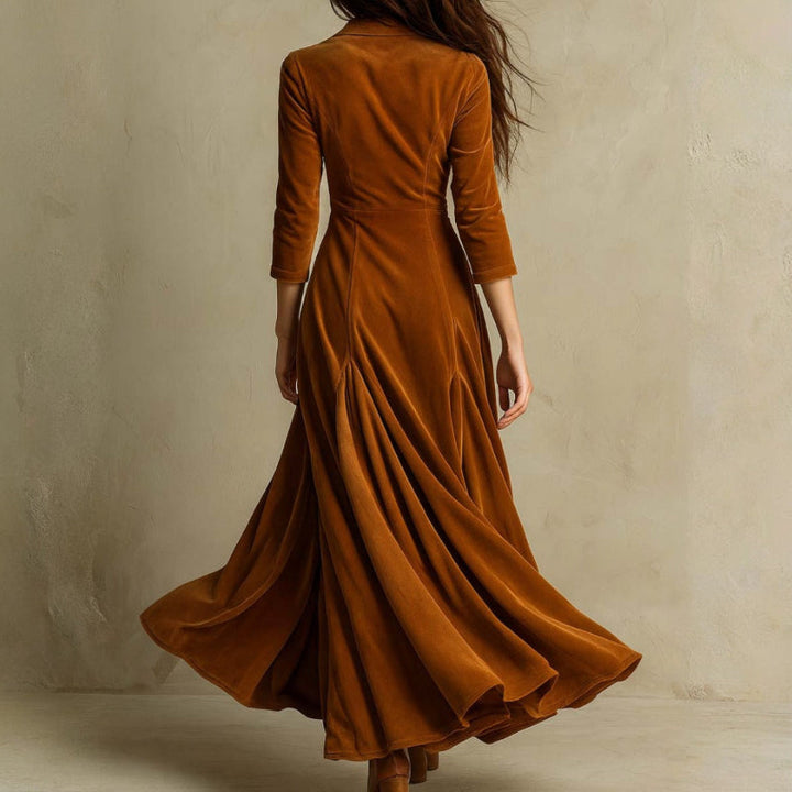 AURORA PLEATED MAXI SKIRT