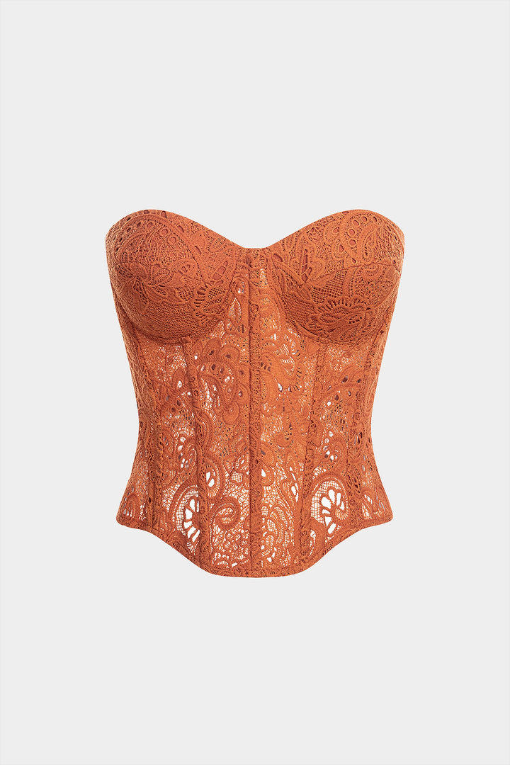 TILLY - Lace Tube Top