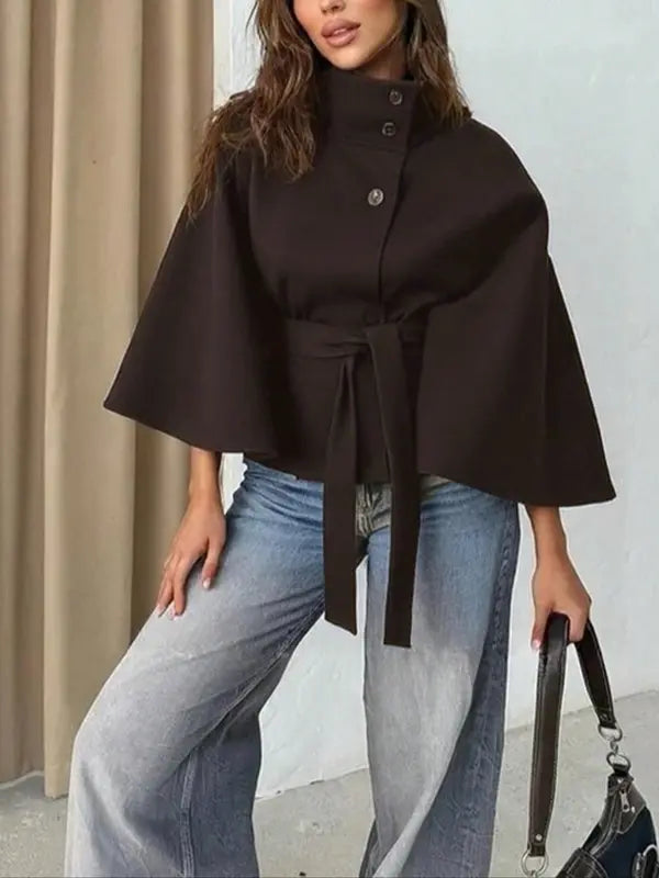 JENNY - Classy belted coat