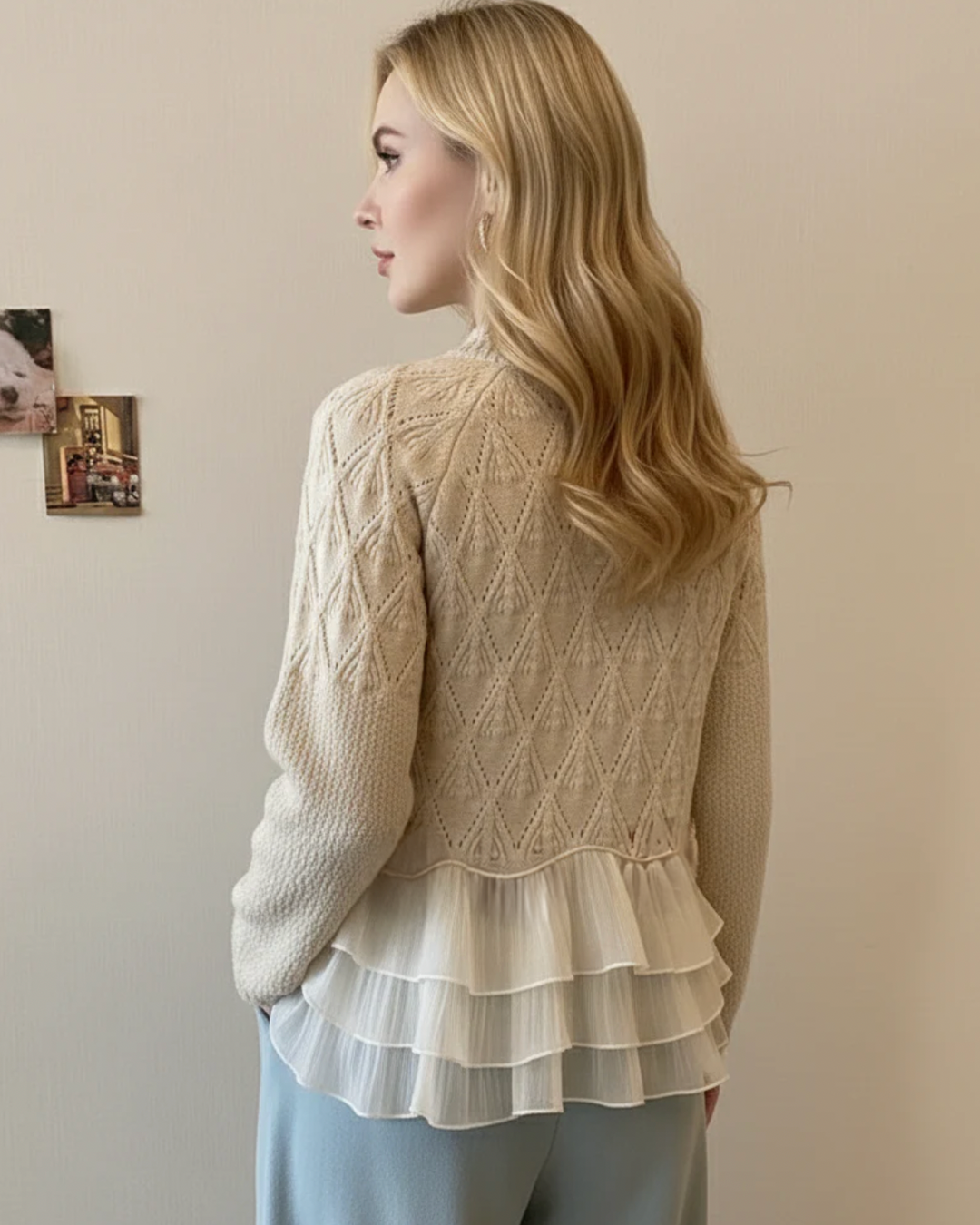 BLAIR | Elegant Ruffle Jumper