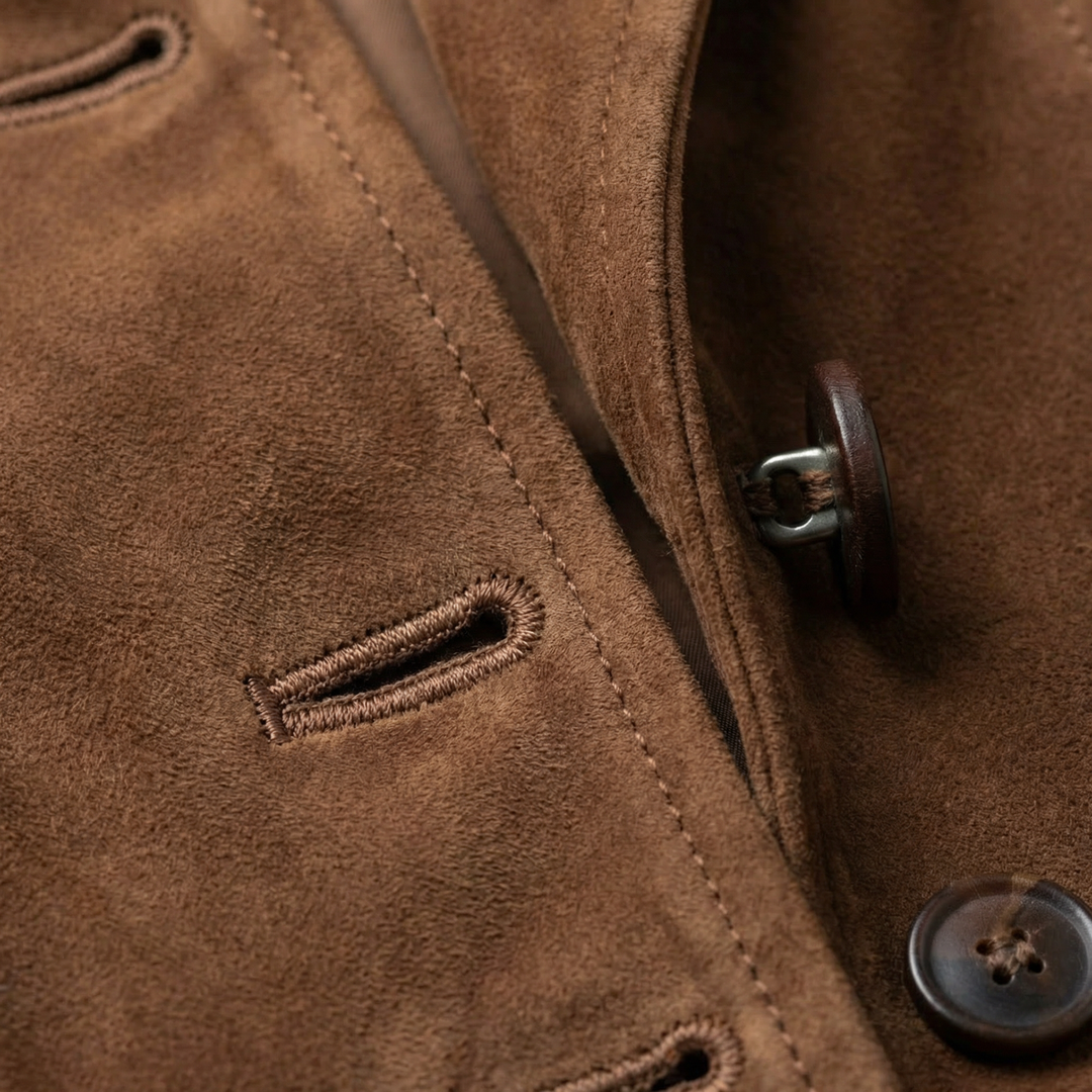 HELEN - Suede Trench Coat