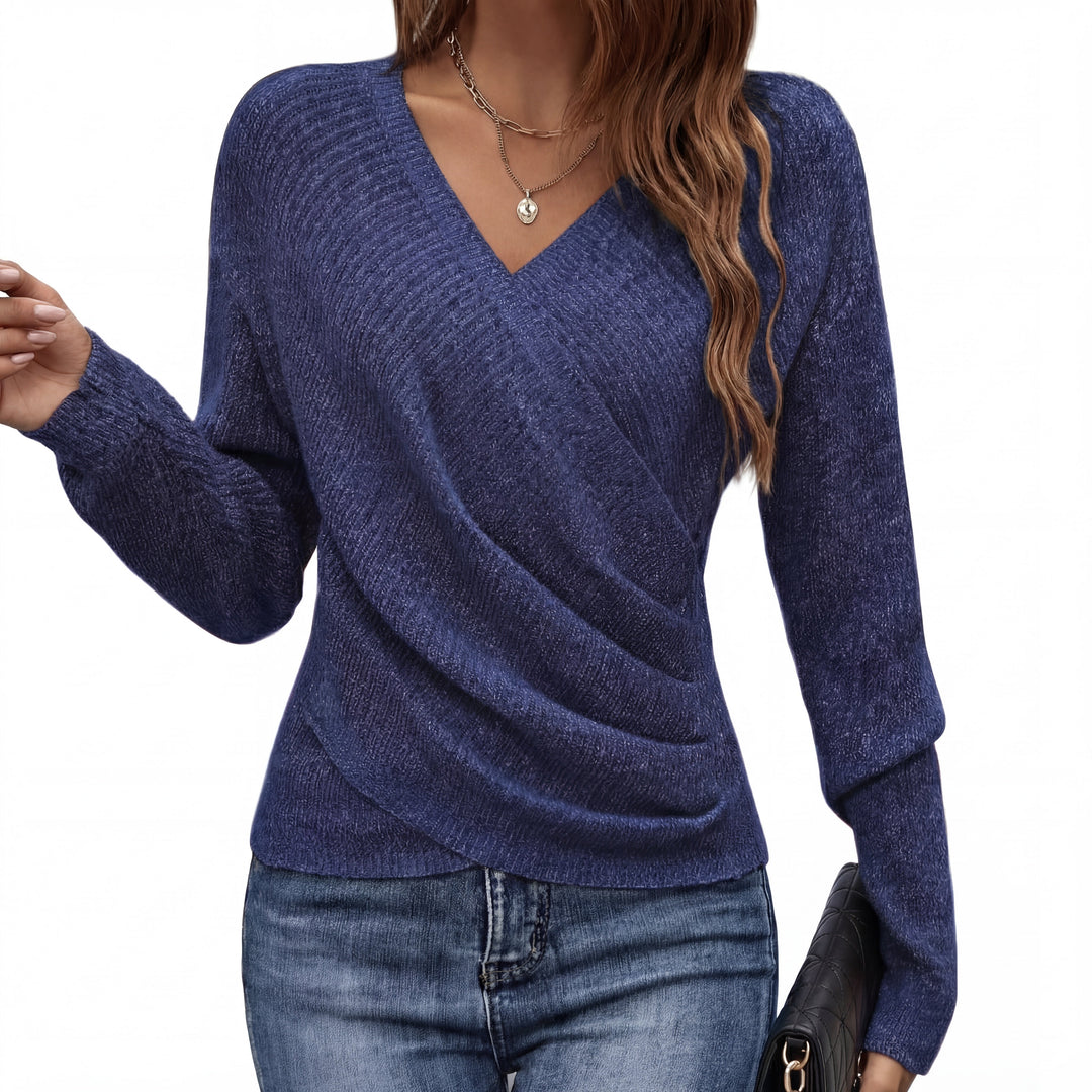 MILLICENT™ – Cozy Elegant Long Sleeve Pullover