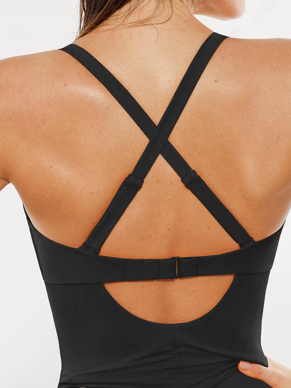 ANSA- Sculpting Mesh Stylish Swimsuit