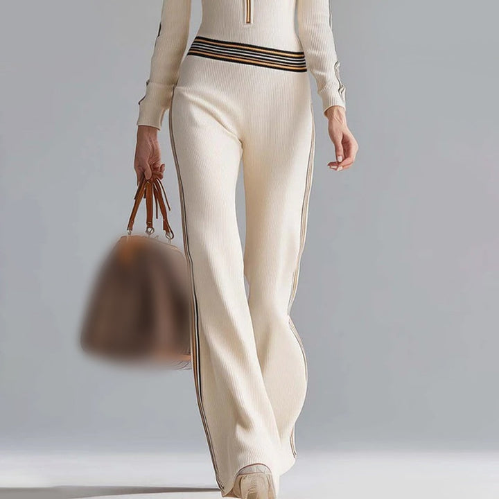 MARHA - Soft Ribbed Knit Jumpsuit